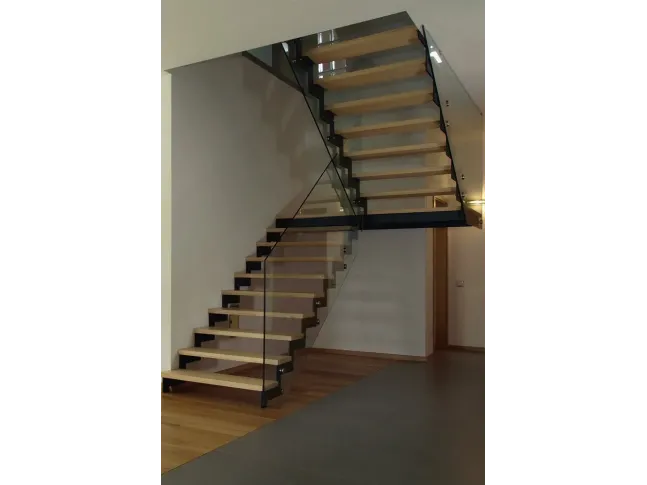 Сходи Техно Глас 010 на металевій основі (загальний вигляд)