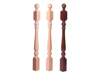 Стовп Капля 1. без покриття 2. лак 3. тон