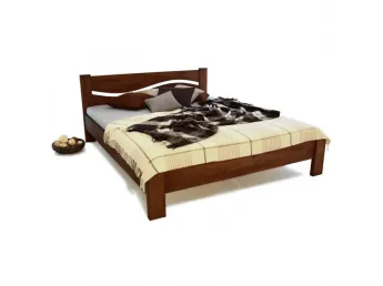 Кровать Венеция бук односпальная орех срощенная 900 х 2000 Общий вид