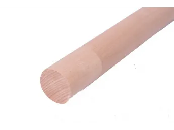 Поручень круглый бук (вид с торца)