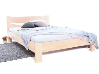 Кровать Венеция бук двуспальная беж срощенная 1600 х 2000 Общий вид