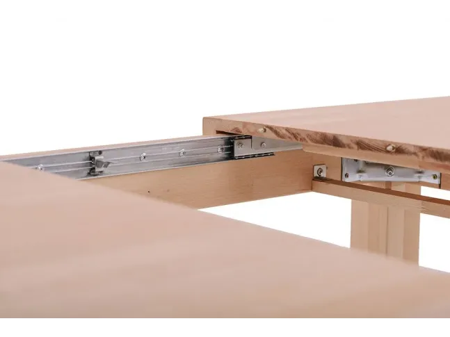 Стіл Гравіс (розкладний) натурального кольору, матеріал - бук зрощений (розсувний механізм)