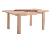 Стіл Гравіс (розкладний) натурального кольору, матеріал - бук зрощений (загальний вигляд)