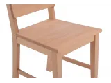 Стілець Фортіс натурального кольору, матеріал - бук (загальний вигляд)
