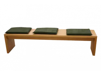 Лавка Тайгер натурального кольору, матеріал - бук цільний (загальний вигляд) 2