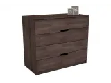 Комод Селена "плюс" темно-коричневого кольору, матеріал - бук зрощений (загальний вигляд)
