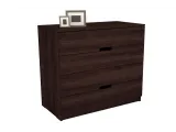 Комод Селена "плюс" темно-коричневого кольору, матеріал - бук цільний (загальний вигляд)
