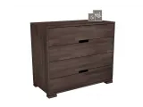 Комод Селена темно-коричневого кольору, матеріал - зрощений бук (загальний вигляд).