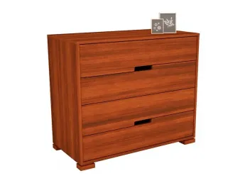 Комод Селена світло-коричневого кольору, матеріал - цільний бук (загальний вигляд).