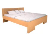 Ліжко Тайгер натурального кольору, матеріал - бук ц?льний
 (загальний вигляд)
