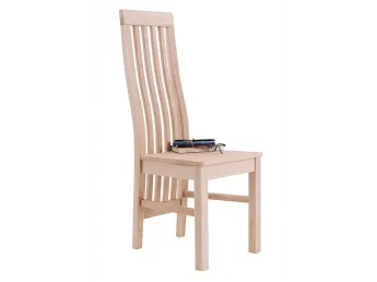 Стілець Грація бежевого кольору, матеріал - бук (загальний вигляд)