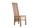 Стілець Грація натурального кольору, матеріал - бук (загальний вигляд)