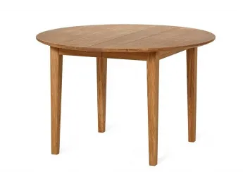 Стіл Модерн натурального кольору, матеріал - дуб цільний (загальний вигляд)