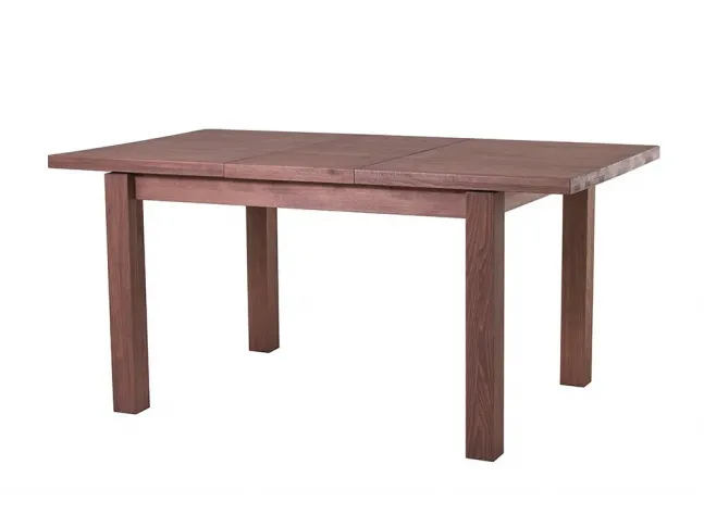 Стіл Гравіс (розкладний) кольору горіха, матеріал - бук цільний (в розкладеному стані)