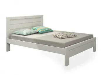 Кровать Люкс коричневого цвета, материал - бук срощенный (общий вид) 2