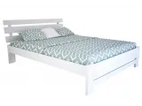 Купити Ліжко Лучана "плюс" білого кольору лак, матеріал - бук зрощений (загальний вигляд)