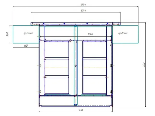 Кровать Глория натурального цвета, материал сращенный/цельный бук (габаритные размеры 1600х2000)