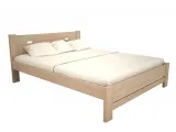 Ліжко Селена "плюс" кольору беж, матеріал - бук зрощений (загальний вигляд)