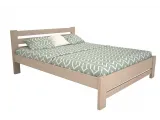 Ліжко Сільвана "плюс" бежевого кольору, матеріал - бук цільний (загальний вигляд)