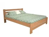 Ліжко Сільвана "плюс" натурального кольору, матеріал - бук цільний (загальний вигляд)