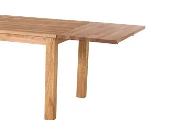 Вставка к Столу Тандем натуральный цвет, материал - сращенный  дуб (общий вид).