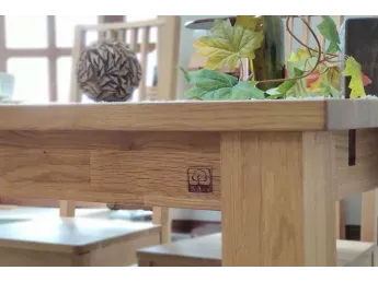 Стіл Тандем зрощений дуб 1400 (загальний вигляд) 2