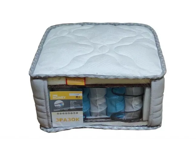 Матрац Хані пружинний двосторонній зима/літо з жорсткістю 4/3 (внутрішнє наповнення)