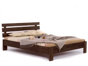 Ліжко Лучана натурального кольору, матеріал - бук цільний (загальний вигляд) 2