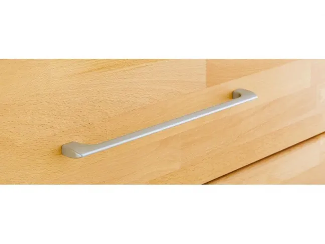 Купить Комод-пеленатор Whity 100 натурального цвета, сращенный бук, покрытие масло с пеленатором (ручка ящика)