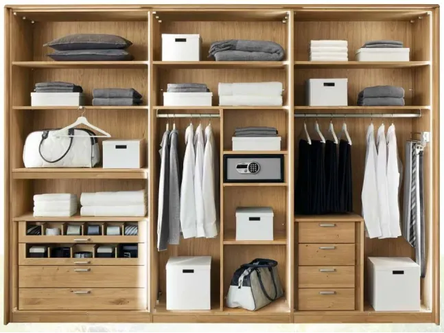 Шафа Глорія натурального кольору, матеріал зрощений/цільний бук (внутрішнє наповнення)