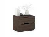 Тумбочка прикроватная Селена Еко цвета венге, материал - срощенный/цельный бук (общий вид)