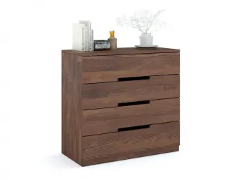 Комод Селена Еко кольору горіх, матеріал - бук зрощений/цільний (загальний вигляд)