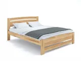 Ліжко Софія Еко натурального кольору, матеріал - бук зрощений/цільний (загальний вигляд)