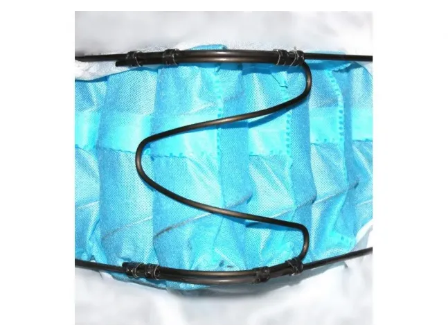 Матрац Камелія+кокос пружинний двосторонній зима/літо з жорсткістю 3/3,5 (кутова система підтримки)