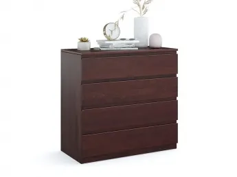 Комод Кетрін Еко кольору венге, покриття лак, матеріал - бук зрощений/цільний (загальний вигляд)