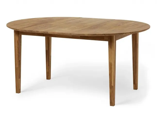 Стол Модерн раскладной натурального цвета, покрытие лак, материал - сращенный дуб (разложенный)