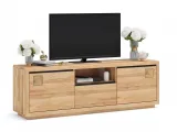 Купить ТВ-тумба Франкфурт Вуд II натурального цвета, материал - бук сращенный\цельный (общий вид)