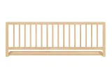 Защитное ограждение к кровати Comfort, натурального цвета лак, материал - бук цельный (вид спереди)