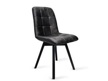 Купити Стілець Michelle кольору венге тканина графітова (загальний вигляд)