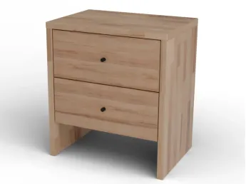 Купити Тумбу Міра бук натурального кольору (загальний вигляд)