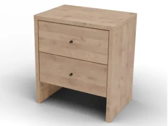 Купити Тумбу Міра дуб натурального кольору (загальний вигляд)