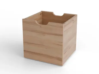 Купити ящик для лавки Міра бук натурального кольору (загальний вигляд)