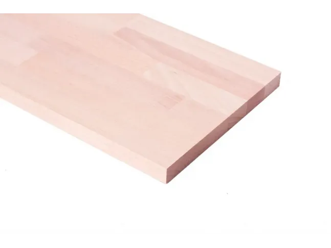 Подступенька, дерево - бук, материал - срощенный (вид с торца)