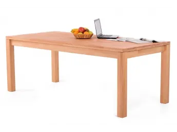 Стіл Гравіс натурального кольору, матеріал - бук зрощений (загальний вигляд)