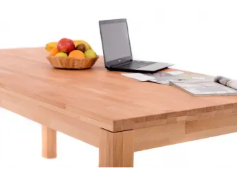 Стіл Гравіс натурального кольору, матеріал - бук зрощений (загальний вигляд) 2