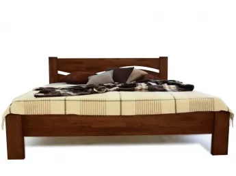 Двуспальне дерев'яне ліжко Венеція та ортопедичний матрац Care Cloud (2 в 1) 2