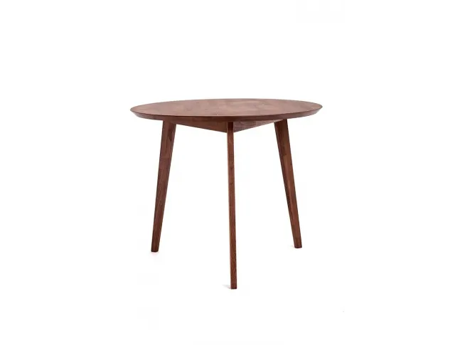 Стол Данте коричневого цвета, материал - бук срощенный (общий вид).