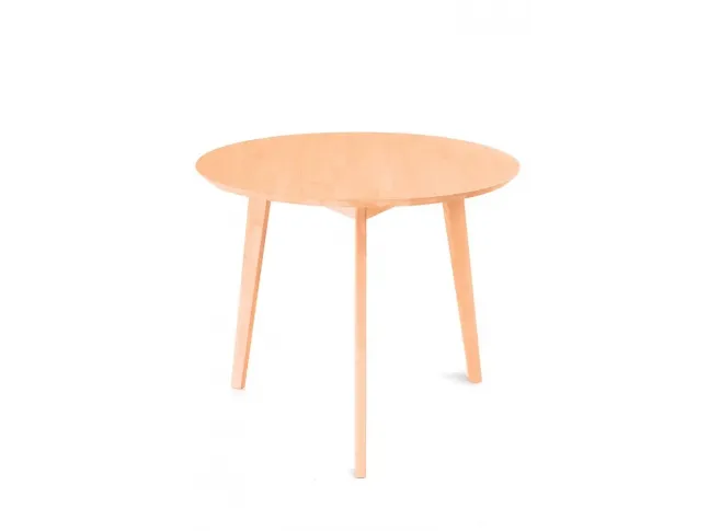 Стол Данте натурального цвета, материал - бук срощенный (общий вид).