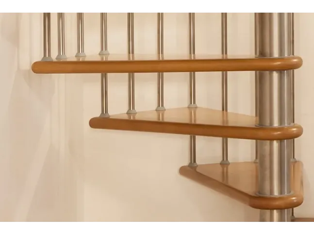 Гвинтові сходи Спіра Метал 030 на больцах (з'єднання сходин з больцами)