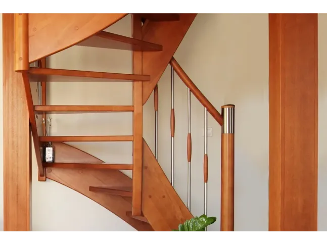 Сходи Модерн Метал 010 п-подібні відкритого типу (вигляд ззаду)